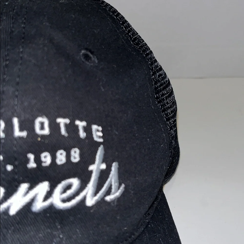 Charlotte Hornets Black SnapBack hat Men